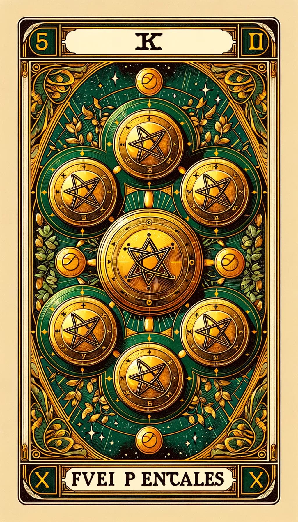 Five of Pentacles