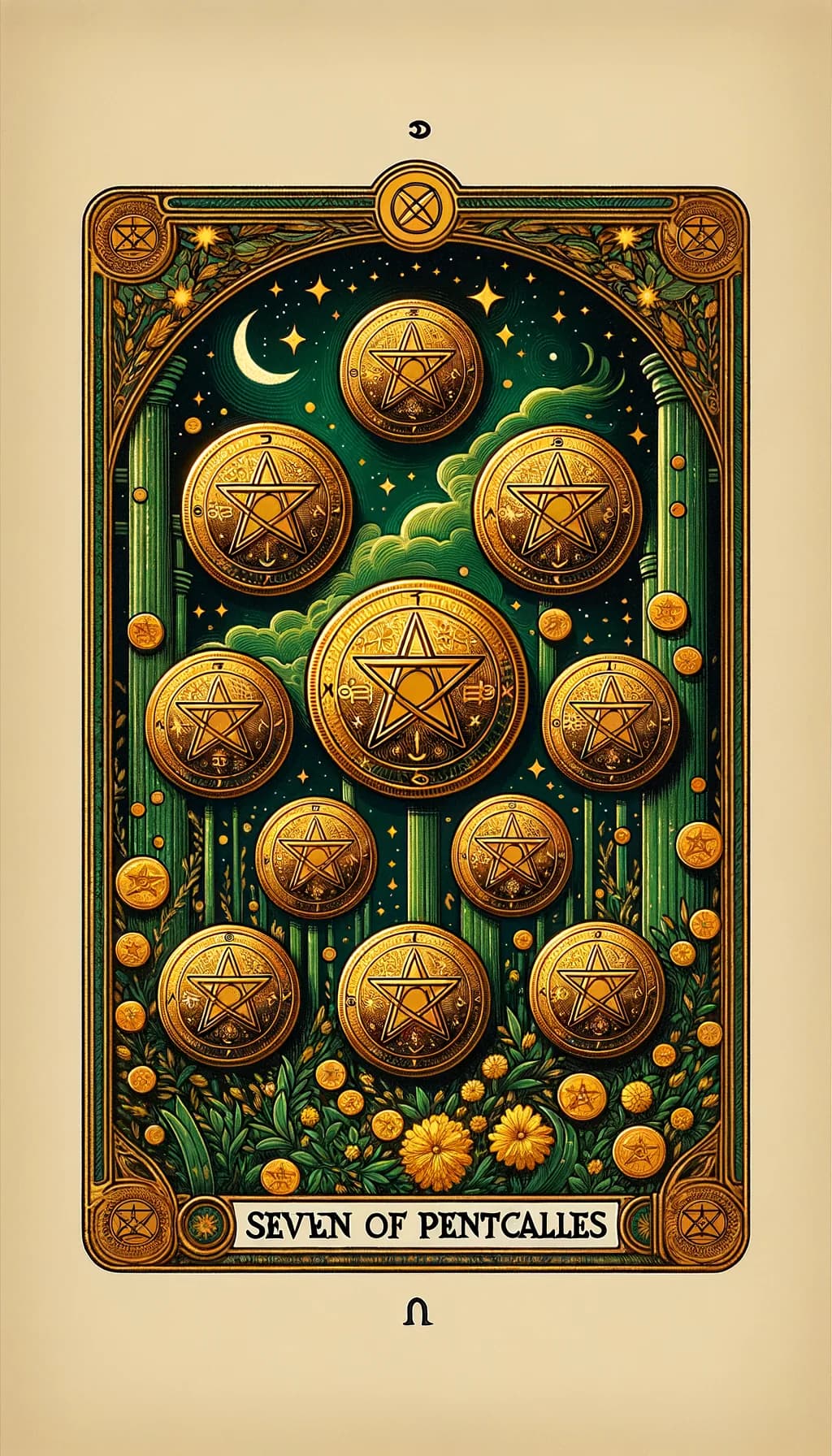 Seven of Pentacles